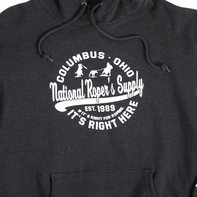 NRS Columbus Ohio It's Right Here Charcoal Hoodie