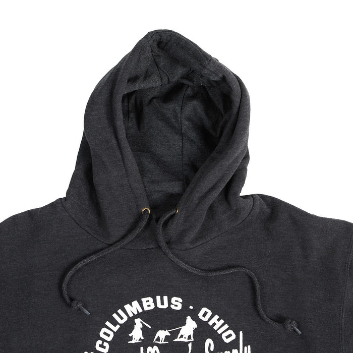 NRS Columbus Ohio It's Right Here Charcoal Hoodie