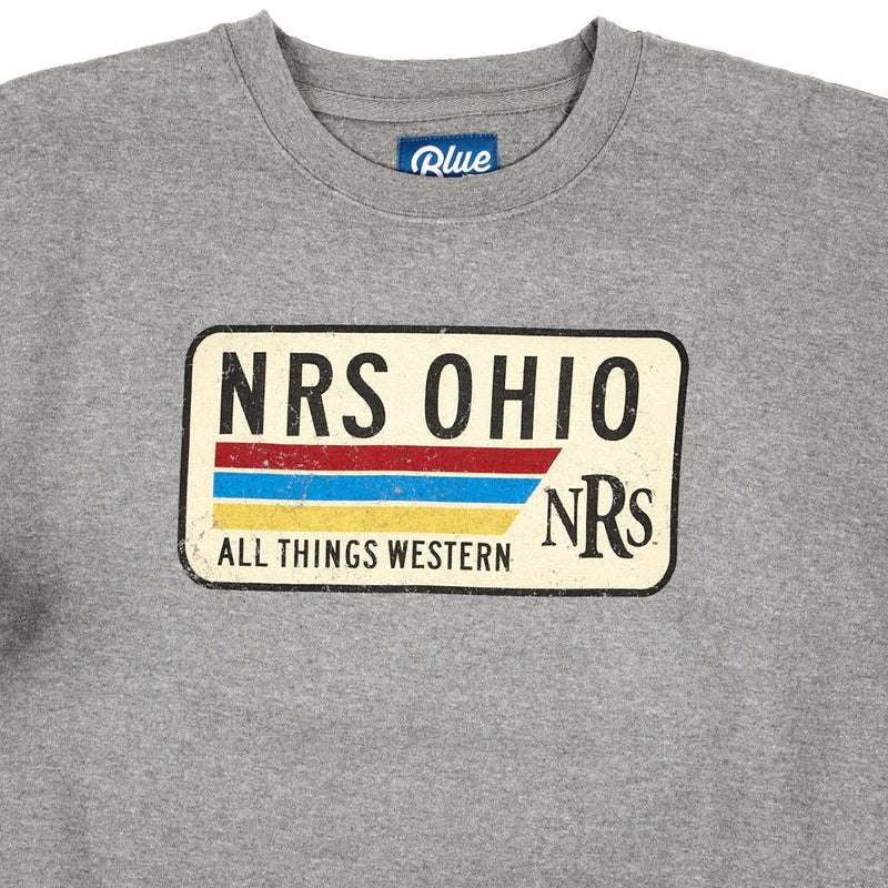 NRS Ohio All Things Western Graphite Rectangle Logo Sweatshirt