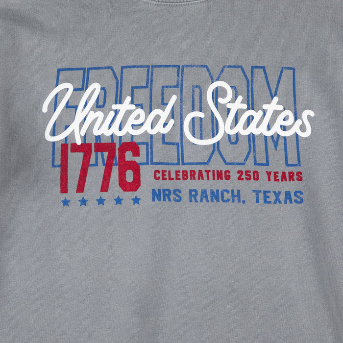 NRS Ranch Freedom 1776 Steel Grey Sweatshirt