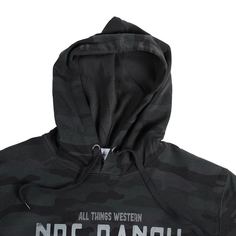 NRS Ranch Black Camo Light Weight Hoodie