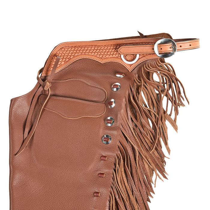 NRS Whiskey Smooth Out Tie Front Puncher Chaps