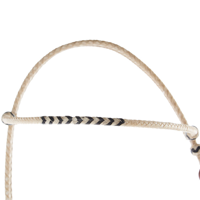 Just Rope It Hand Braided Rawhide Browband Headstall