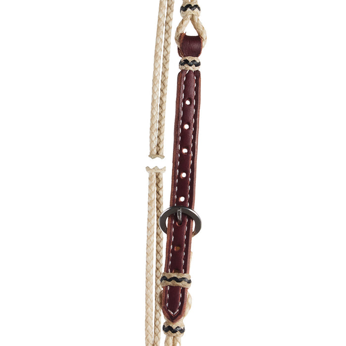 Just Rope It Hand Braided Rawhide Browband Headstall