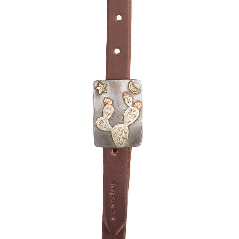Cowperson Tack NRS Exclusive Cactus Slit Ear Headstall