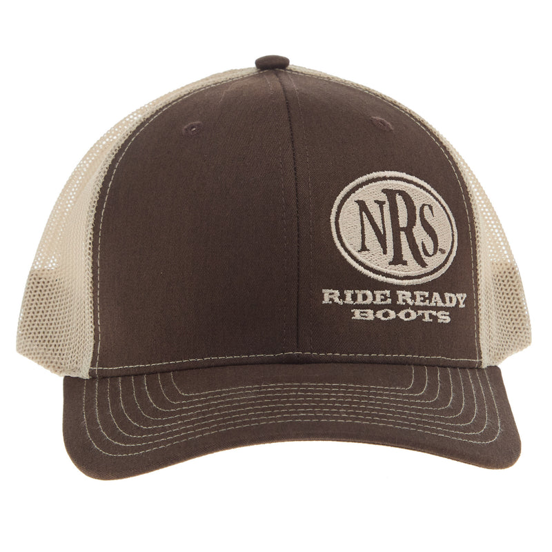 NRS Ride Ready Brown and Khaki Adjustable Cap