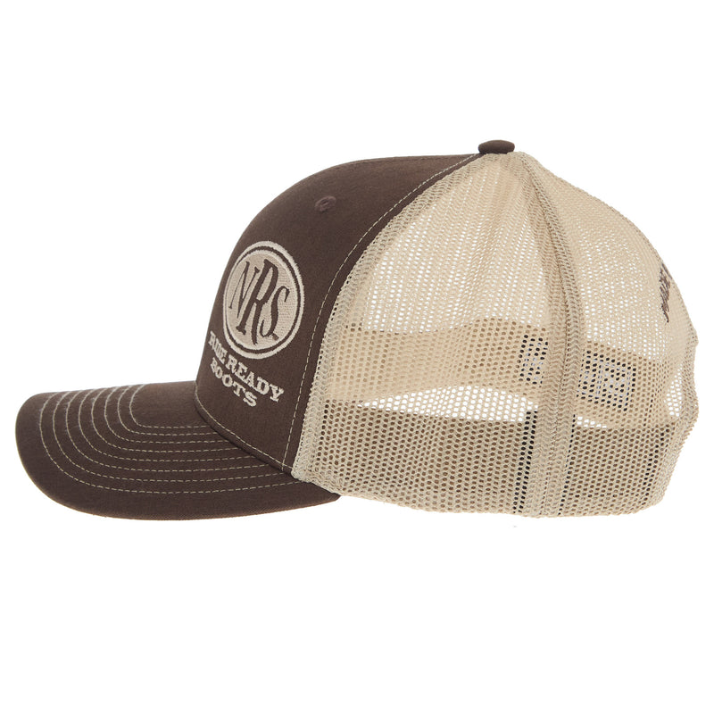 NRS Ride Ready Brown and Khaki Adjustable Cap