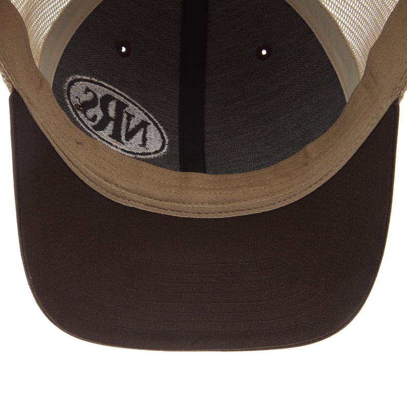 NRS Ride Ready Brown and Khaki Adjustable Cap