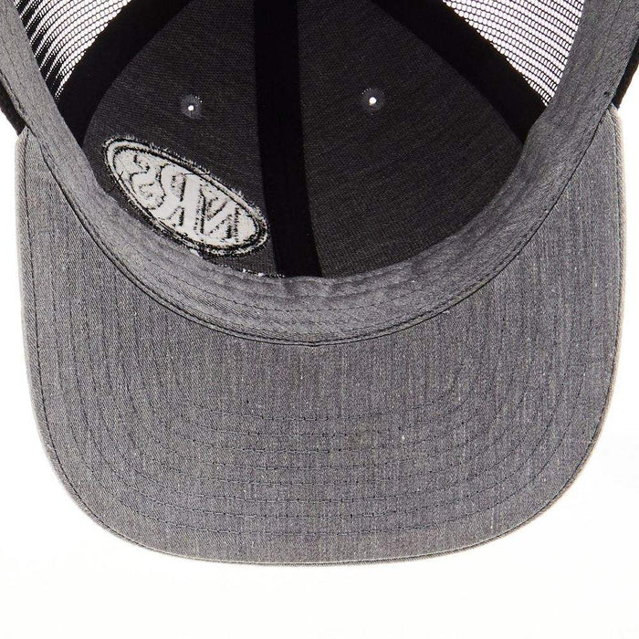 NRS Ride Ready Heather Grey and Black Cap
