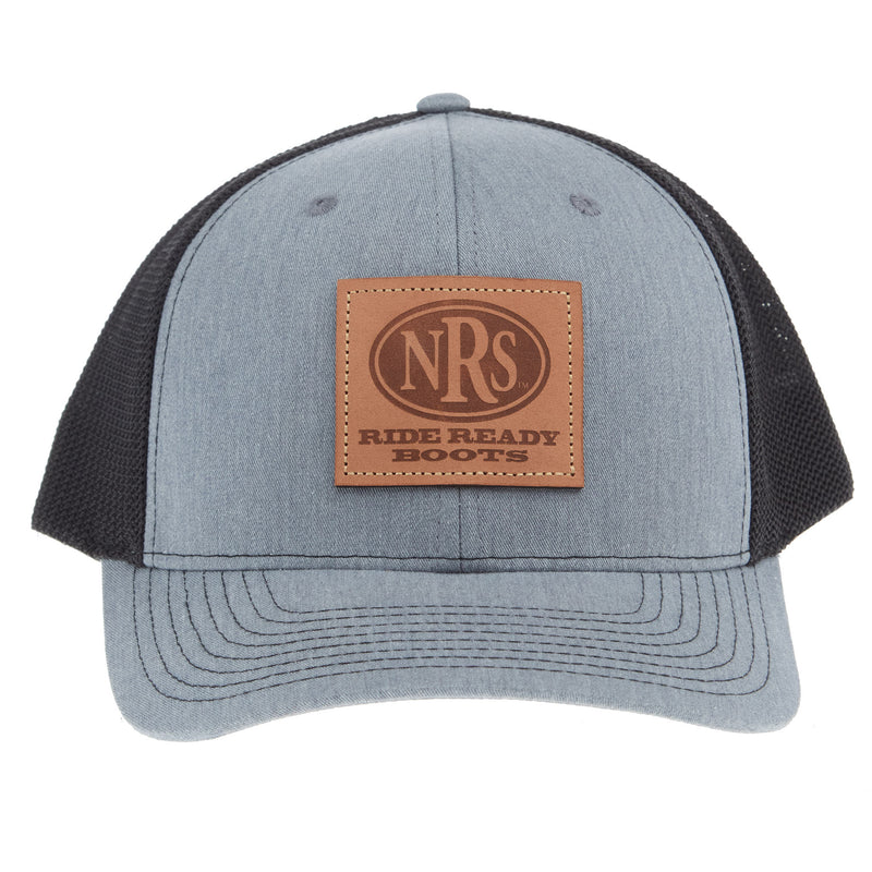 NRS Ride Ready Heather Grey and Black Adjustable Cap
