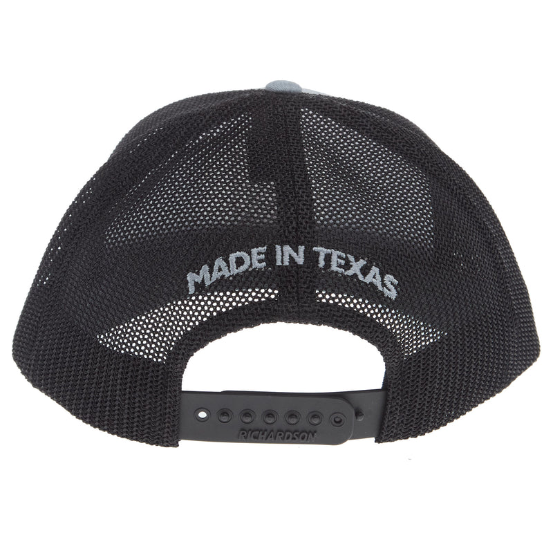 NRS Ride Ready Heather Grey and Black Adjustable Cap