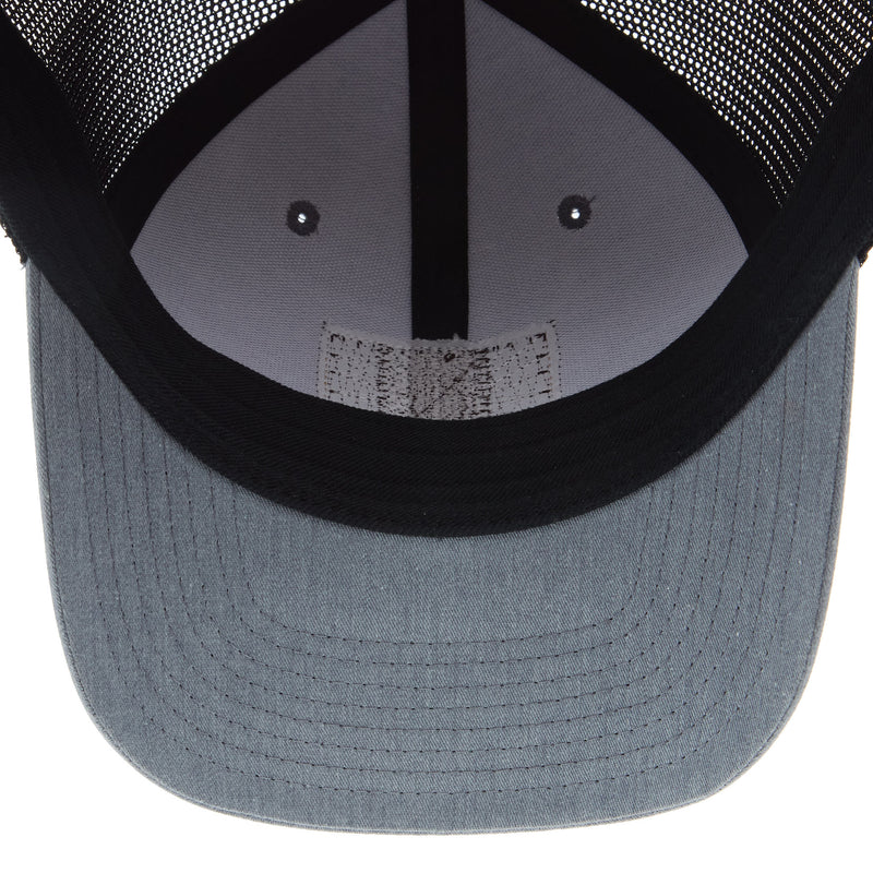 NRS Ride Ready Heather Grey and Black Adjustable Cap