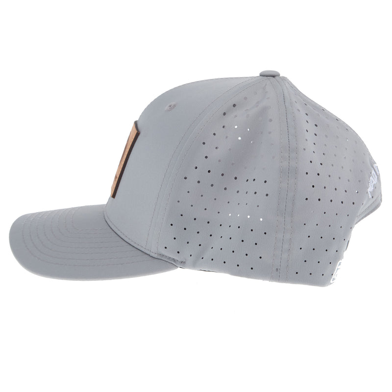 NRS Ride Ready Logo Solid Grey Adjustable Cap