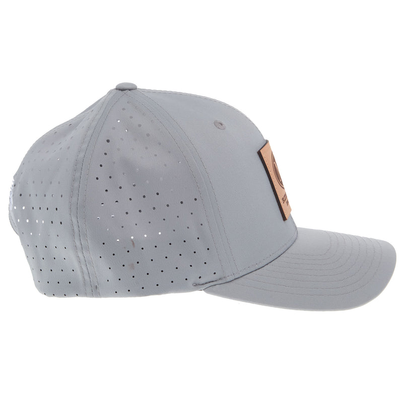 NRS Ride Ready Logo Solid Grey Adjustable Cap