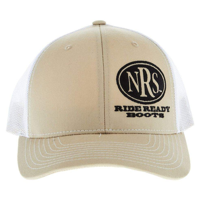 NRS Ride Ready Khaki and White Cap