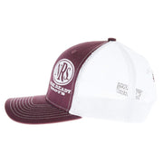 NRS Ride Ready Maroon/White Cap