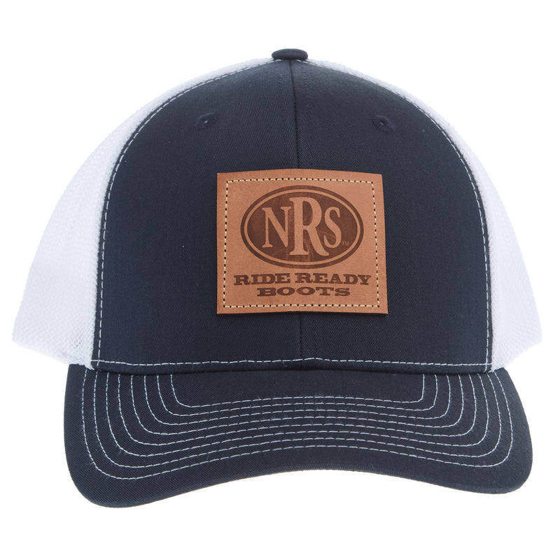 NRS Ride Ready Navy and White Adjustable Cap