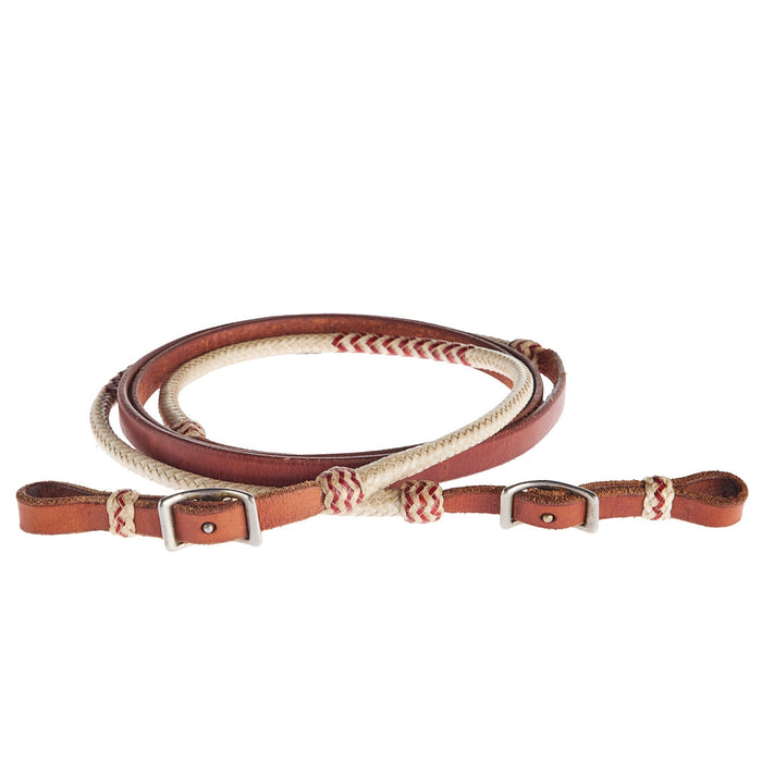 Just Rope It Hand Braided Rawhide Roping Rein