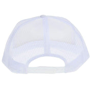 NRS National Ropers Supply White and Pink Foam Cap