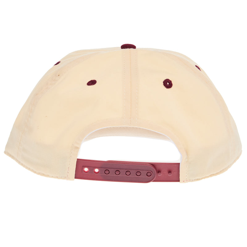 NRS Vintage Cowboy Burgundy and Cream Cap