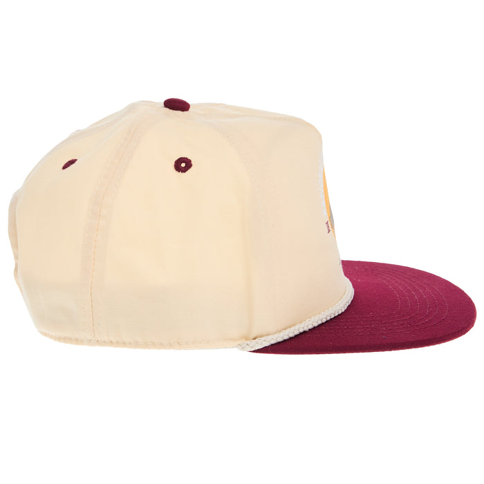 NRS Vintage Cowboy Burgundy and Cream Cap