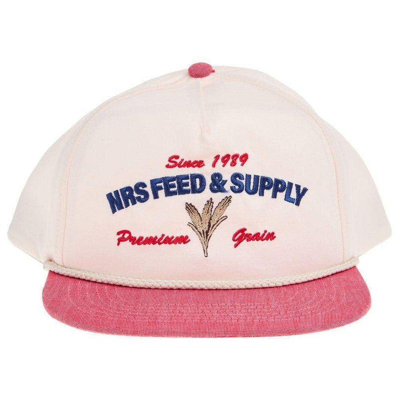 NRS Feed and Supply Cream and Red Vintage Cap