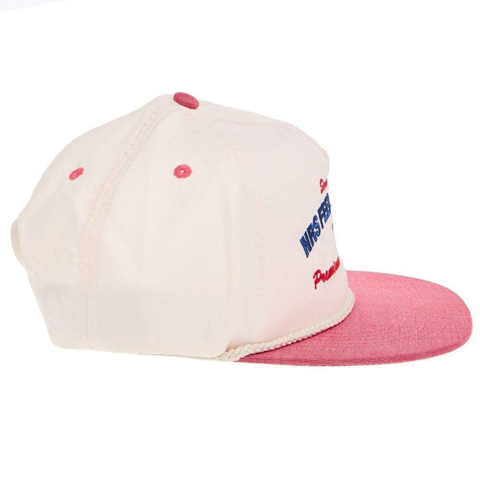 NRS Feed and Supply Cream and Red Vintage Cap