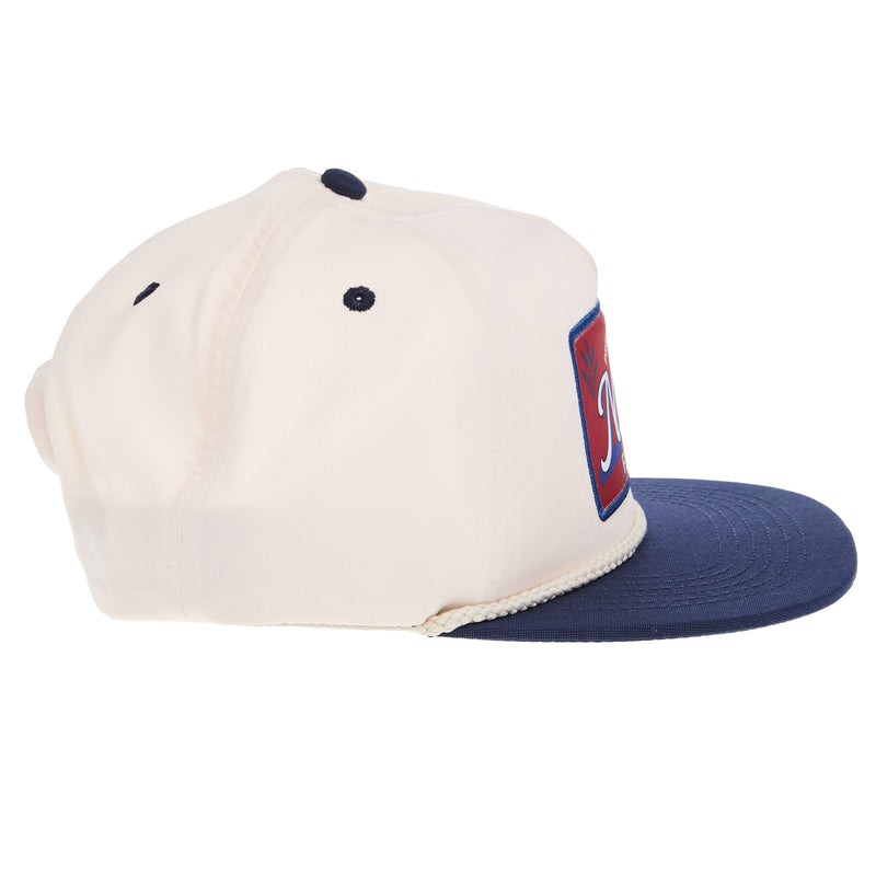 NRS Feed and Supply Cream and Navy Vintage Cap