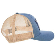 NRS Ranch Blue and Tan Vintage Patch Cap