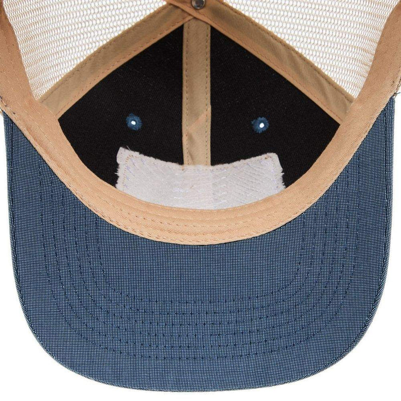 NRS Ranch Blue and Tan Vintage Patch Cap