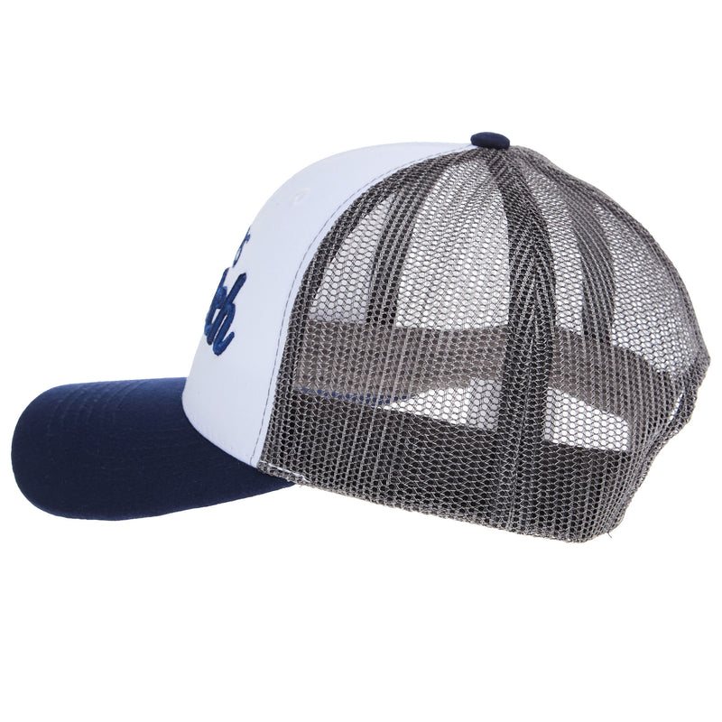 NRS Ranch Grey White and Purple Cap