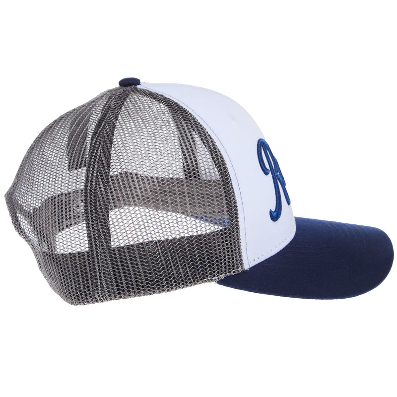 NRS Ranch Grey White and Purple Cap