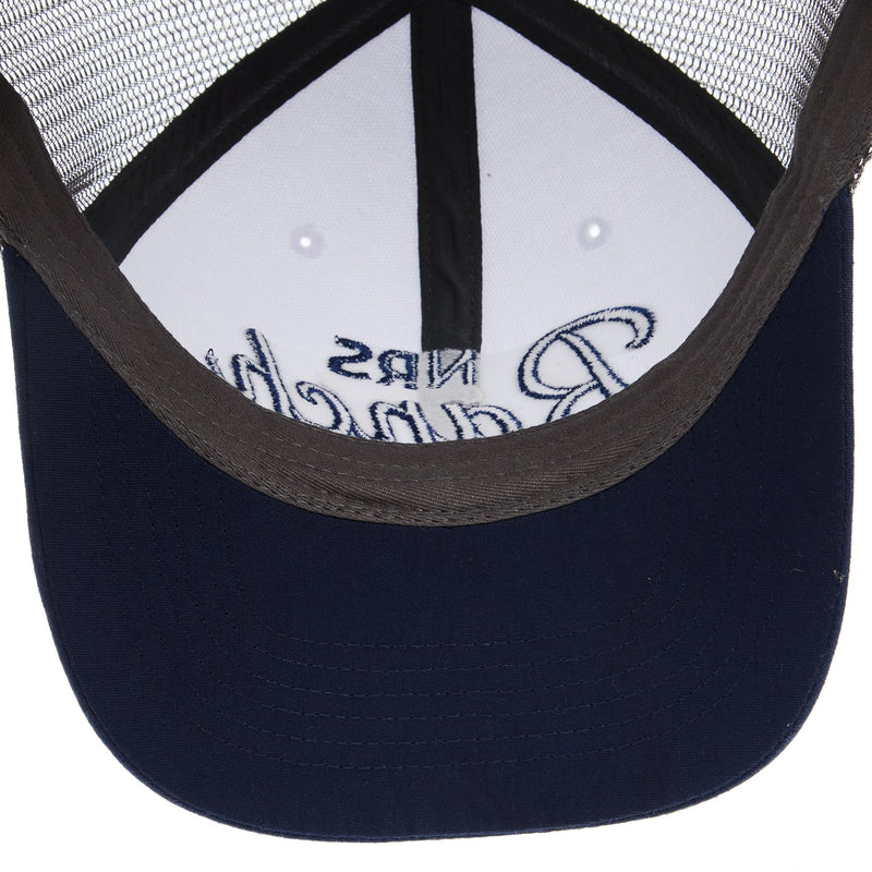 NRS Ranch Grey White and Purple Cap