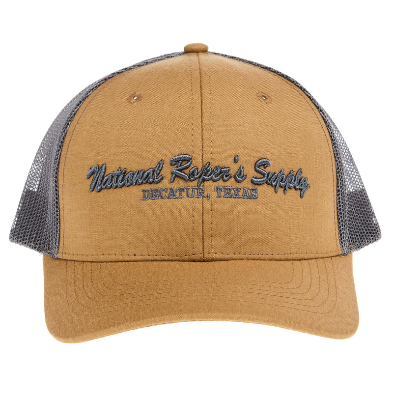 NRS National Ropers Supply Gold and Silver Cap