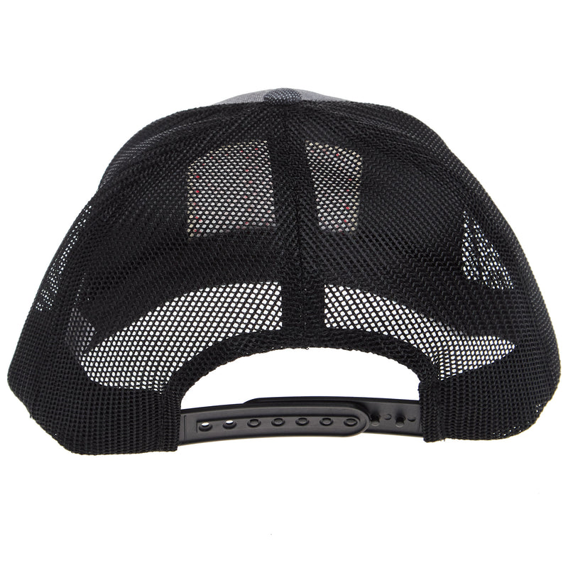 NRS National Ropers Supply Cowboy Grey and Black Cap