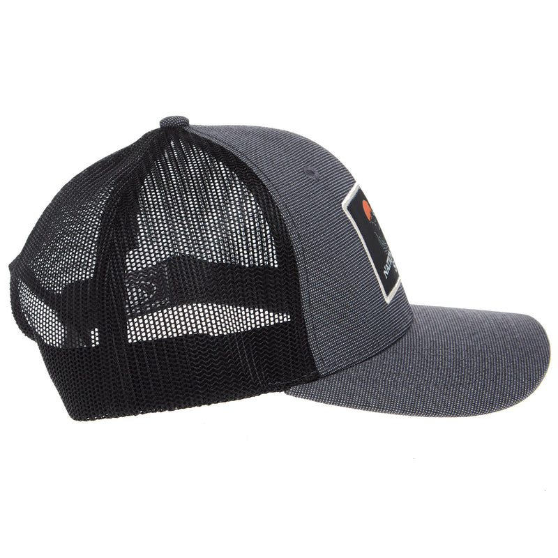 NRS National Ropers Supply Cowboy Grey and Black Cap