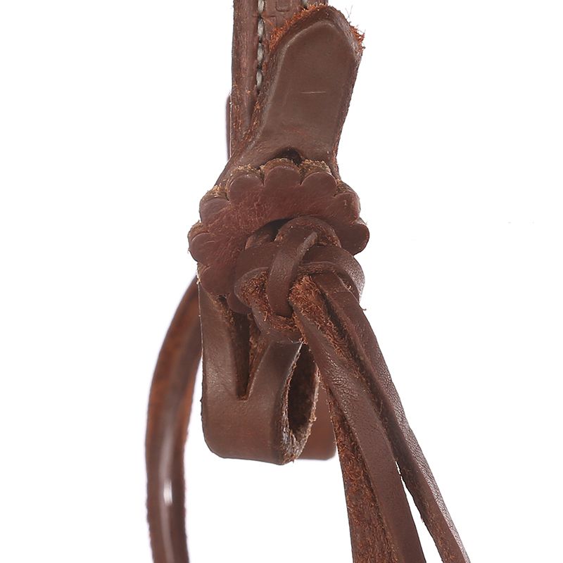 NRS TACK Rattlesnake Oiled Straight Browband Headstall