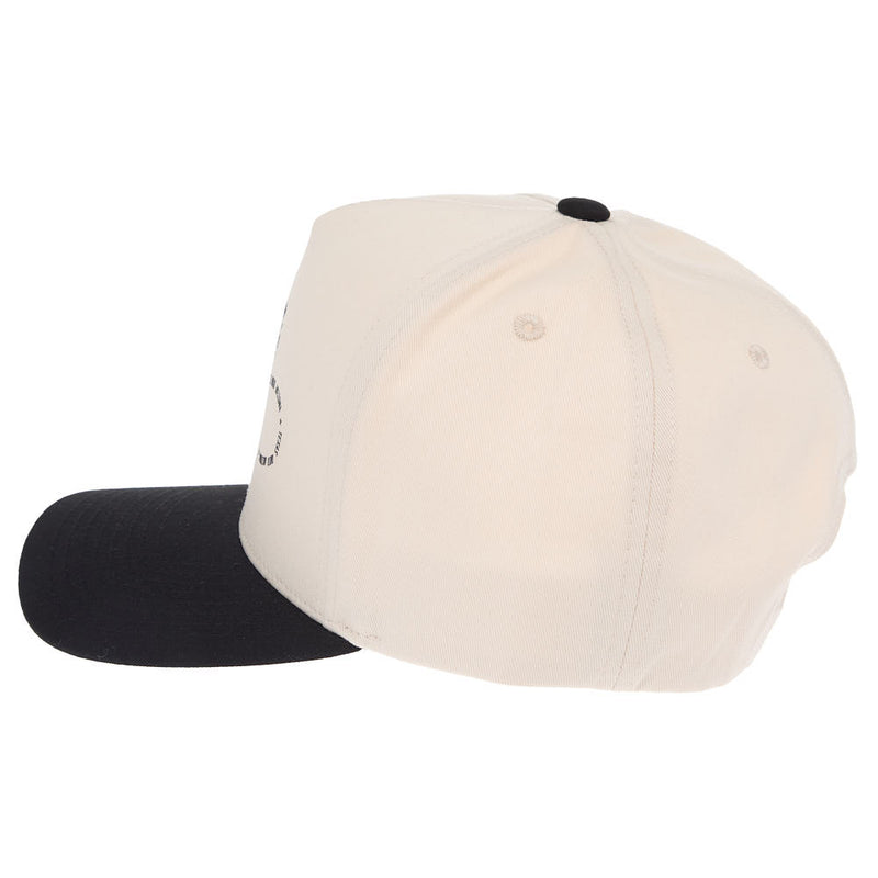 Brandcowboy Ranch Cowboy Hat Outline Cream & Black Cap