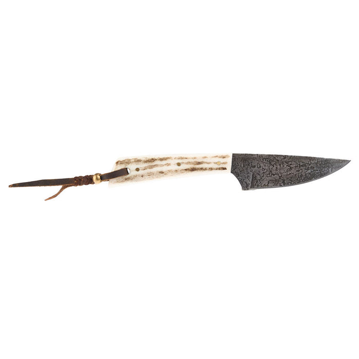 Nrs Ranch Knives Skyline 2 With Box Pattern Tooled Sheath