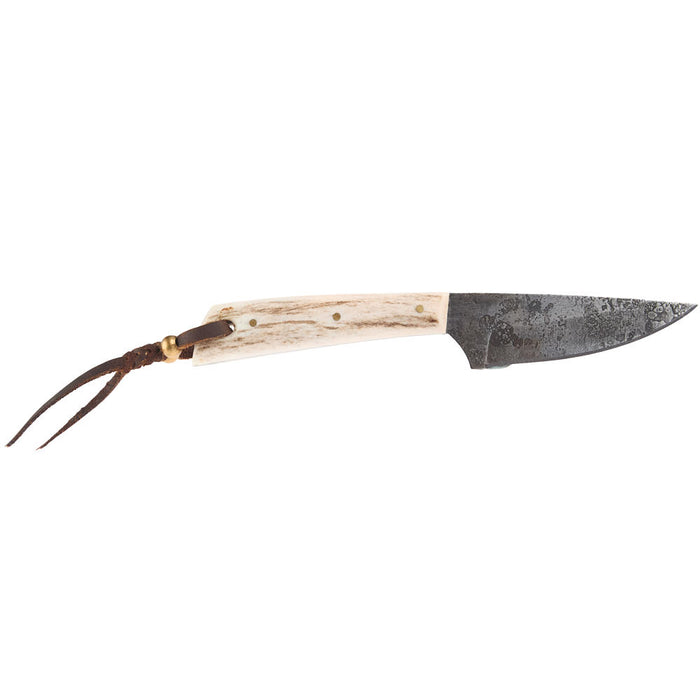 Nrs Ranch Knives Skyline 3 With Box Pattern Tooled Sheath