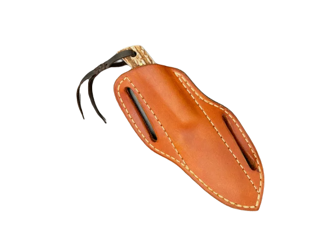 Nrs Ranch Knives Skyline Knife w/ Plain Leather Sheath