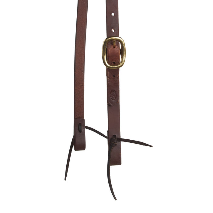 NRS Tack 3/4in Heavy Oiled Split Ear Headstall