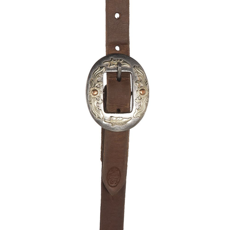 NRS TACK TLC Series Rattlesnake Oiled Slide Ear Headstall