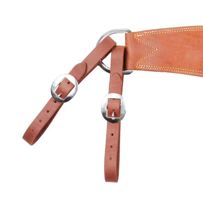 NRS Roughout Golden Skirting 4 1/2in Steer Tripper Breast Collar