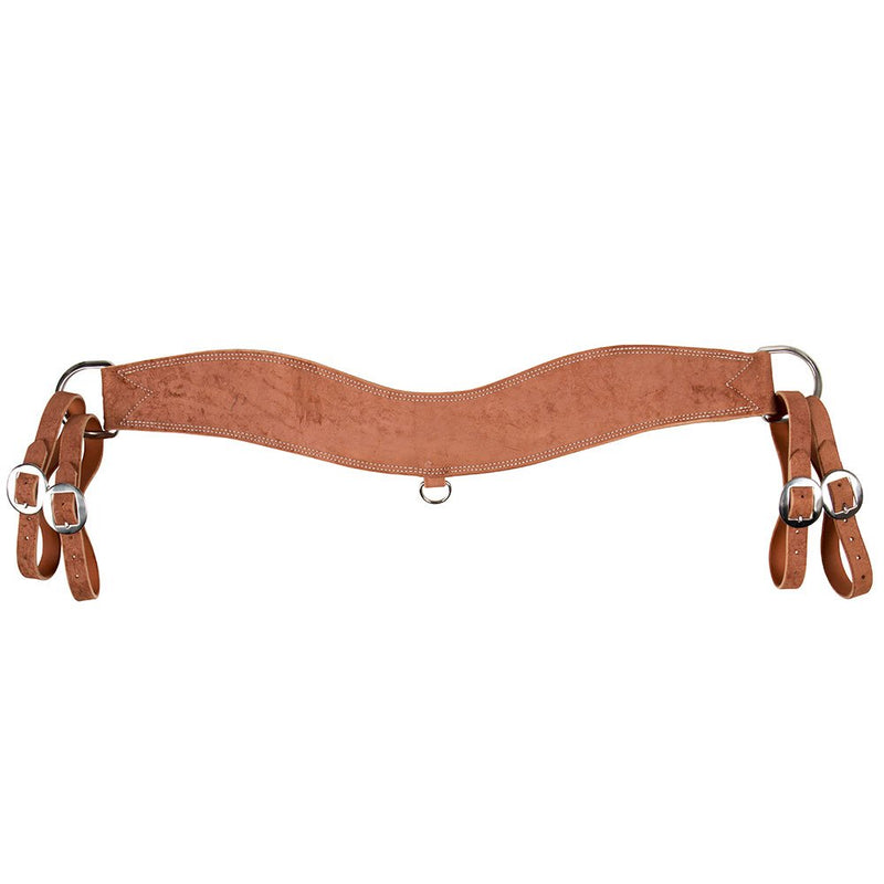 NRS TACK 4 1/2 inch Steer Tripper Roughout Breastcollar