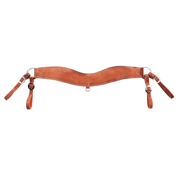 NRS Tack 4 1/2 inch Steer Tripper Roughout Breastcollar