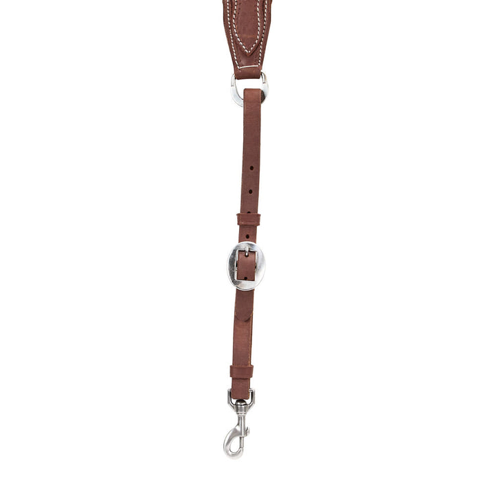 NRS Tack Heavy Oiled Hermann Oak Leather 1 1/2in Tapered Breast Collar