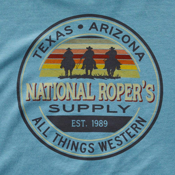 NRS Riders Denim Blue Tee
