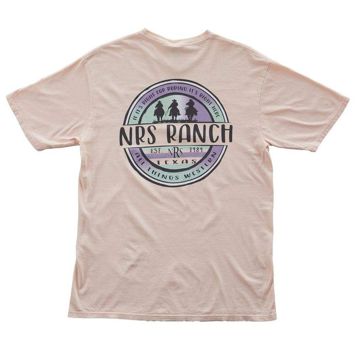 NRS Ranch Horse Riders Shell Pink Tee