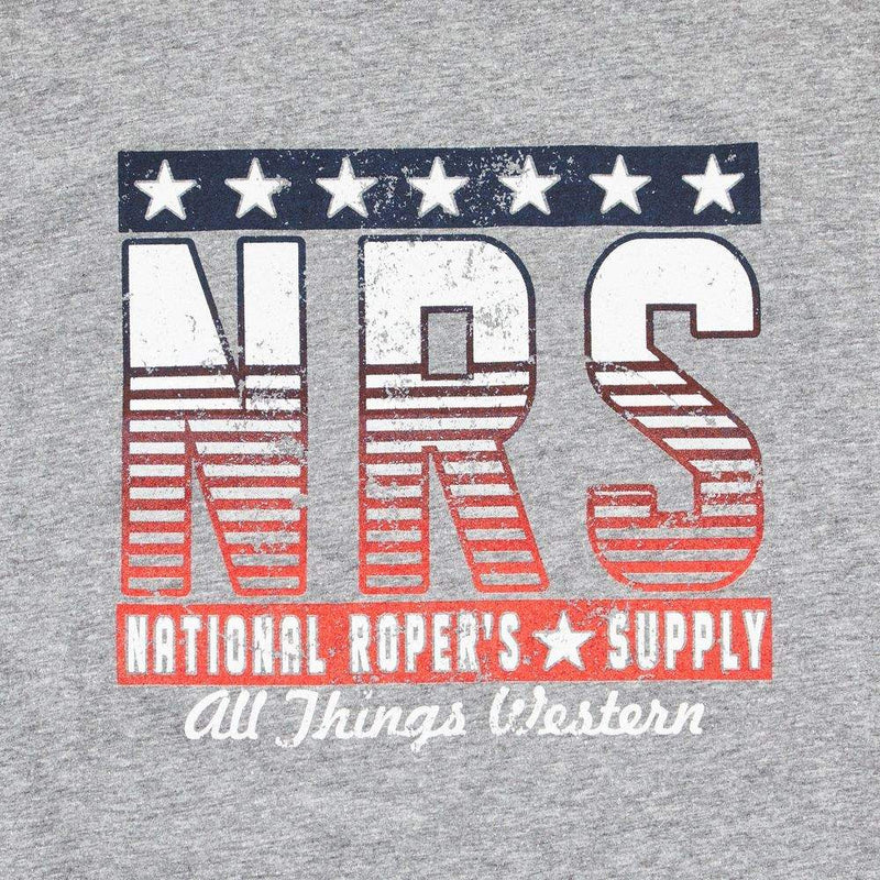 NRS Red and White Stars Logo Tee